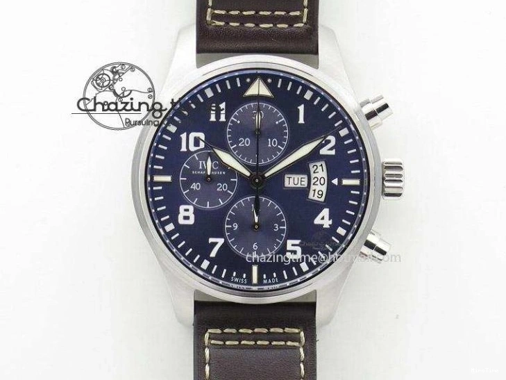 MIROTIME 0415 Big Pilot IW329701 M+F 1:1 Best Edition Black Dial on Brown Leather Strap MY RelaxedFit 7005